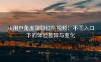 从用户角度聊聊红桃视频:不同入口下的体验差异与变化