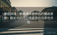 蘑菇网站｜断断续续使用后的整体感受：稳定访问与日常使用的可靠性评估