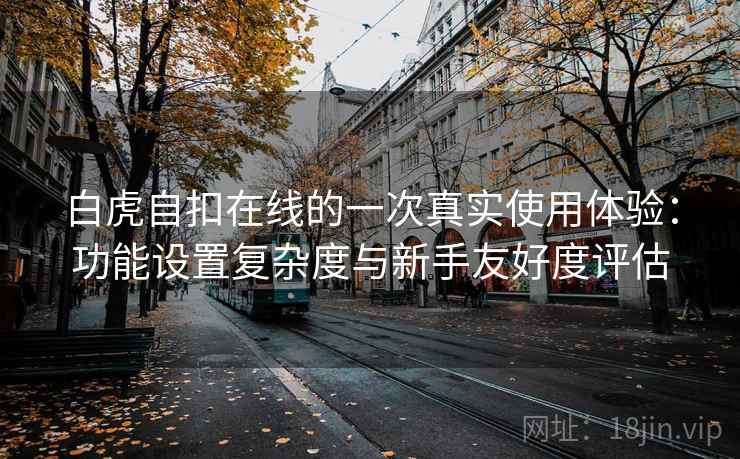 白虎自扣在线的一次真实使用体验:功能设置复杂度与新手友好度评估 白虎自扣在线的一次真实使用体验:功能设置复杂度与新手友好度评估