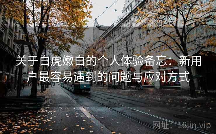 关于白虎嫩白的个人体验备忘：新用户最容易遇到的问题与应对方式
